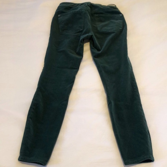 Pilcro and the Letterpress Corduroy High-Rise Skinny Ankle Pants Size 26 - Picture 5 of 8
